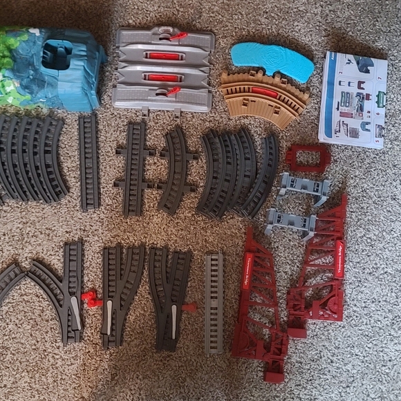 Thomas & Friends Talking Thomas & Percy COMPLETE TRAIN SET - Picture 3 of 11